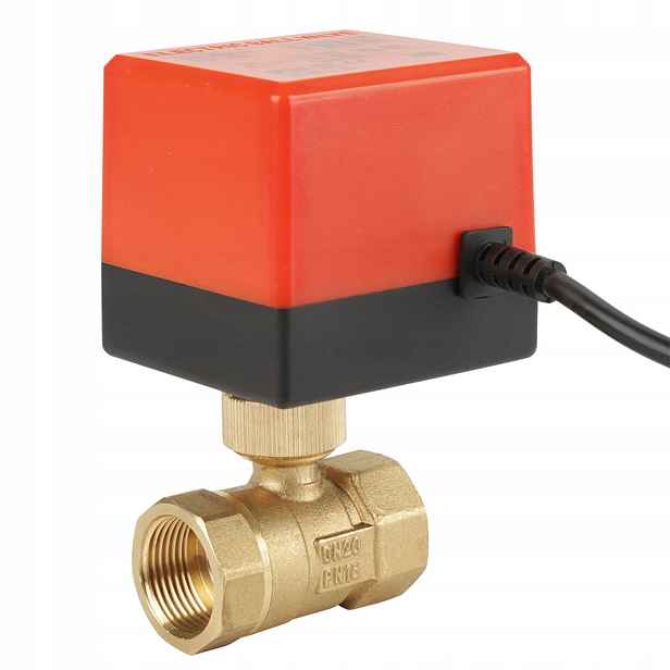 Kulový Elektromagnetický Ventil S Pohonem G3/4 DC 12-24V DN20 Dvoucestný