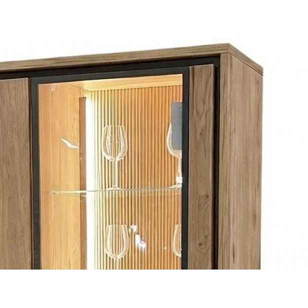 Set 2 ks lišta s LED světelným páskem (126 cm) barva světla teplá bílá