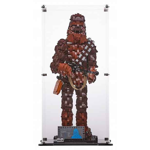 Vitrína Blacked Brick pro Lego Star Wars 75371 Chewbacca