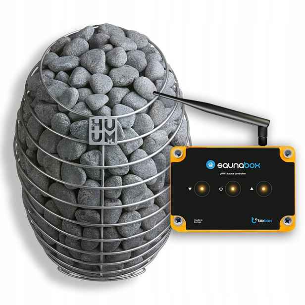 Sada Kamna Huum Drop 9 ovladač SaunaBox Pro WiFi Snímač teploty