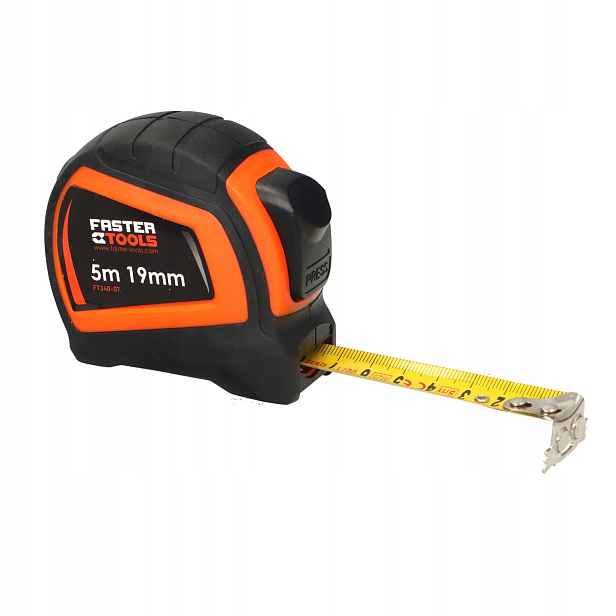 Faster Tools Svinovací metr 5 m x 19 mm 10 ks
