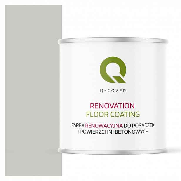 Barva Pro Renovaci Podlah Z Betonu Garáž Bílý Papyrus Ral 9018 Polomat 2,5L