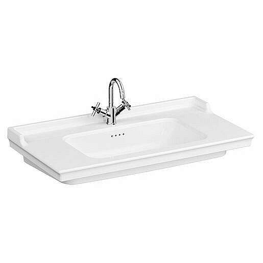 Umyvadlo Vitra Ricordi 80x53 cm otvor pro baterii uprostřed 7802-003-0001