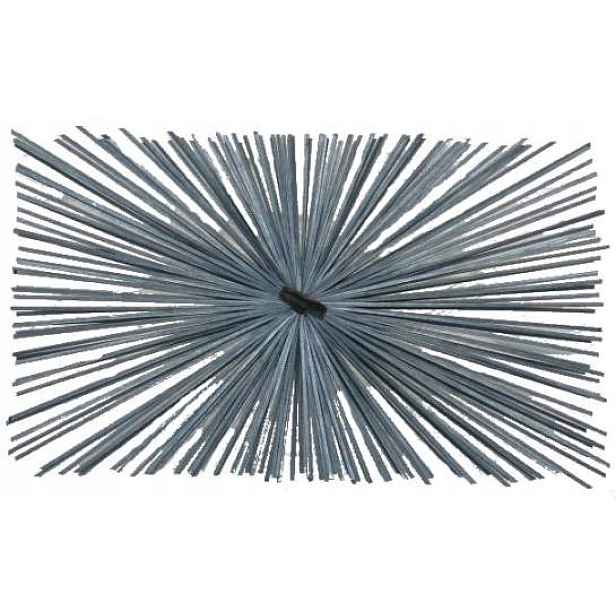 Kartáč komínový 300x150mm obdélníkový do komína 150x300