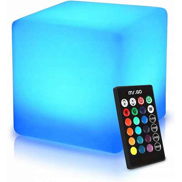 Led lampa Mr.Go Vodotěsná kostka Změna barvy Dekorace interiérů zahrad