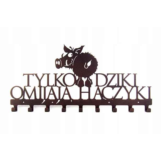Věšák na oblečení a klíče Divoký Obcházejí Háčky
