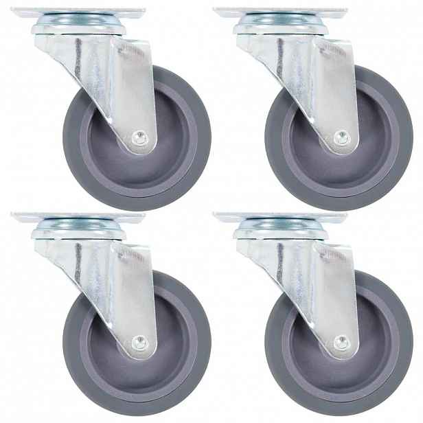 vidaXL Otočná kolečka 4 ks 75 mm