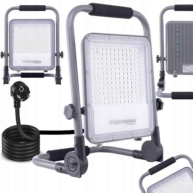 Led zářič 100W Přenosný Vodotěsný Pracovní Lampa 10000lm Stativ