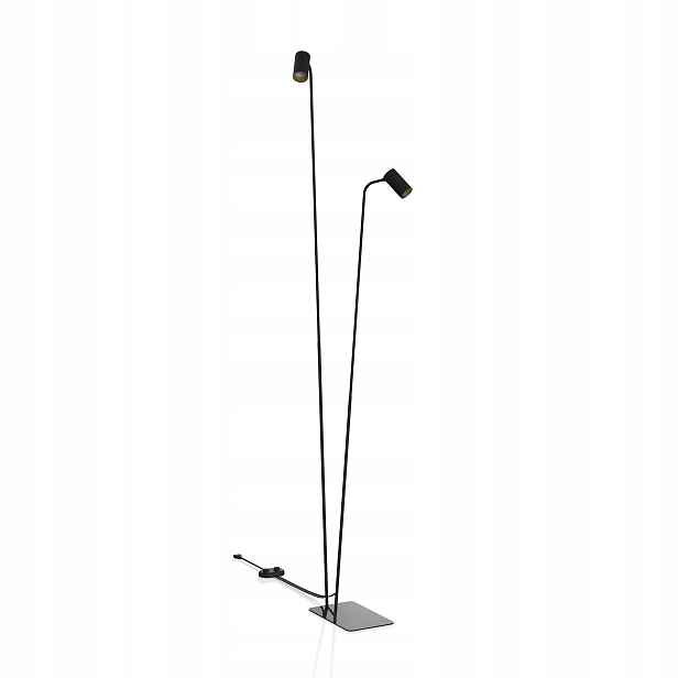 Nowodvorski Mono Stojací lampa Led Černá, 216 cm, 2xGU10