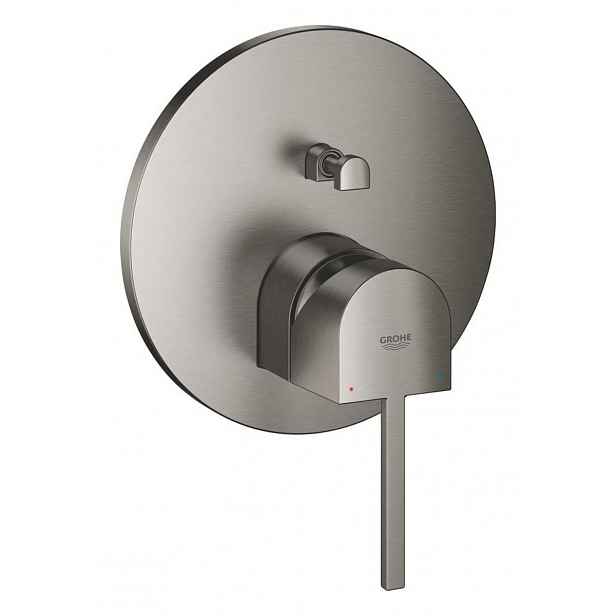 Vanová baterie Grohe PLUS bez podomítkového tělesa kartáčovaný Hard Graphite 24060AL3
