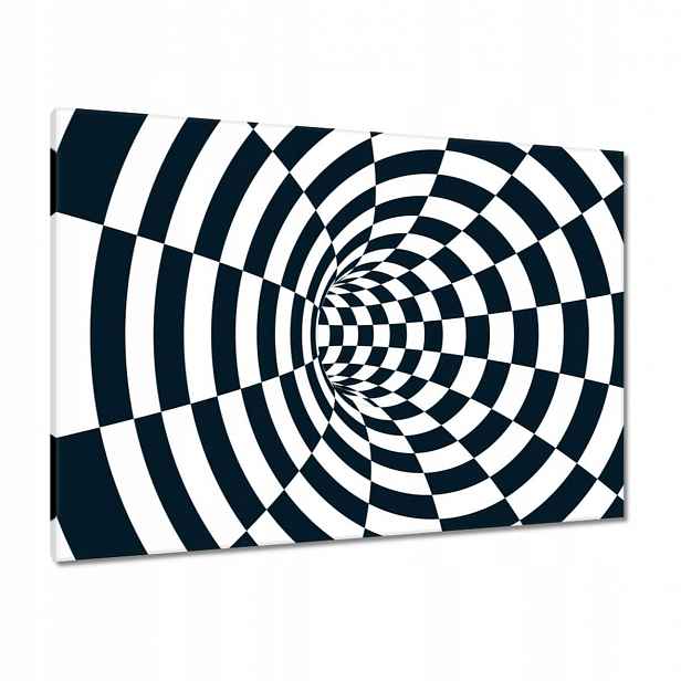 Obrazy 100x70 Abstrackja černobílá