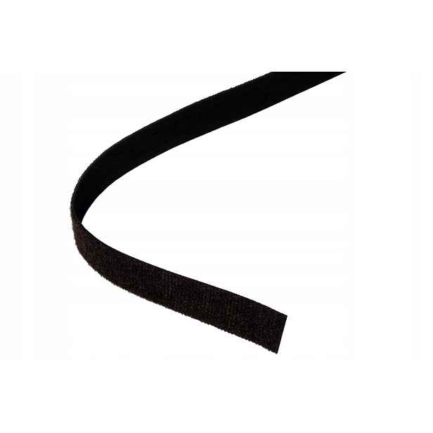 Velcro Stahovací páska 20mm, suchý zip, 25m, černá