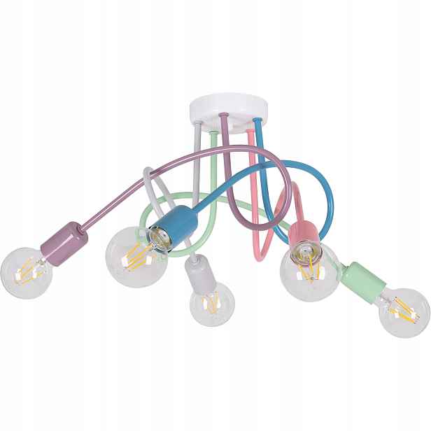 Závěsná stropní lustrová lampa pro děti Pasti Multi
