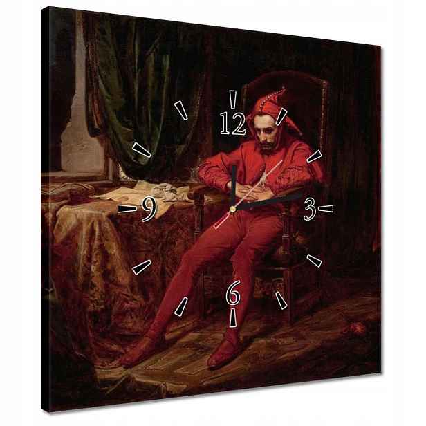 Hodiny 40x40 Staňek během plesu