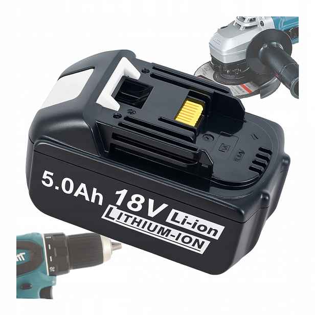 Akumulátor Baterie pro Makita BL1850 BL1840 BL1830 LXT-400 194204-5 18V 5Ah