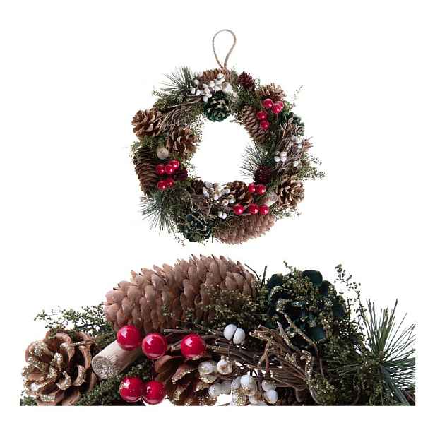 Vánoční věnec ø 25 cm Berry & Pine – Brandani