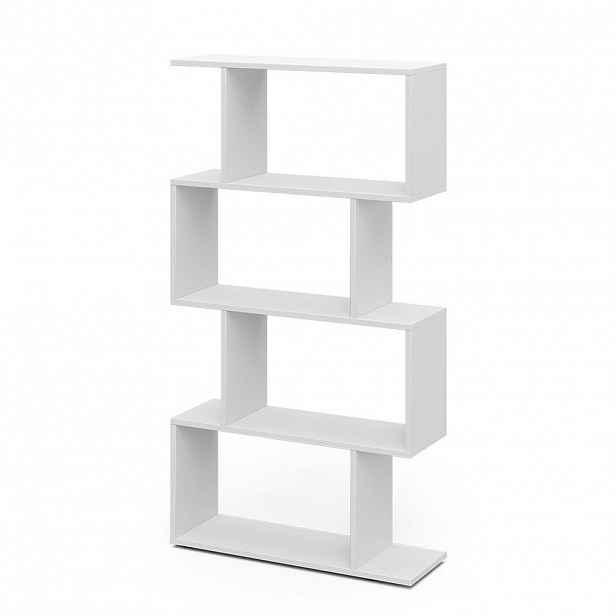 Vicco ROZDĚLOVACÍ STĚNA Levio Bílá 70 x 132.1 cm 4 přihrádky