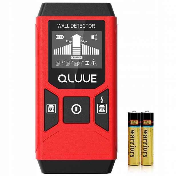 Detektor kabelů ze dřeva Skener na stěnu LCD Alarm 38 mm Qluue SSF4