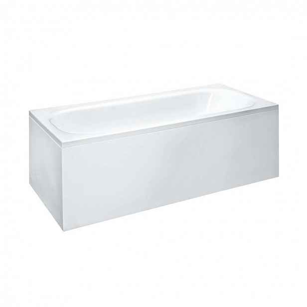 Laufen Solutions - Vana s konstrukcí a L-panelem levým, 170x75 cm, bílá H2235350000001