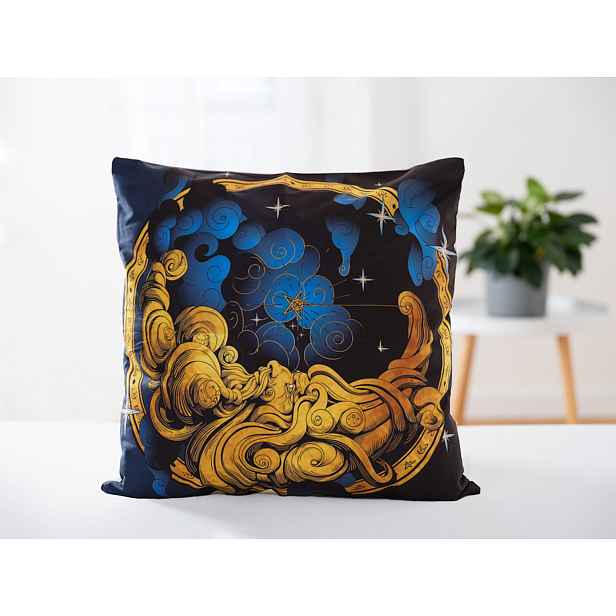 MKLuzkoviny.cz Povlak na polštář mikroplyš 45 x 45 cm - Buddha 2