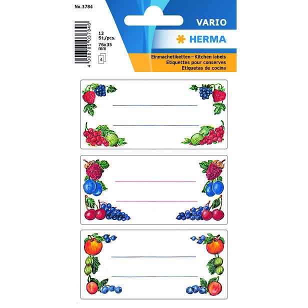 PROHOME - Etikety Vario lesní plody 3784