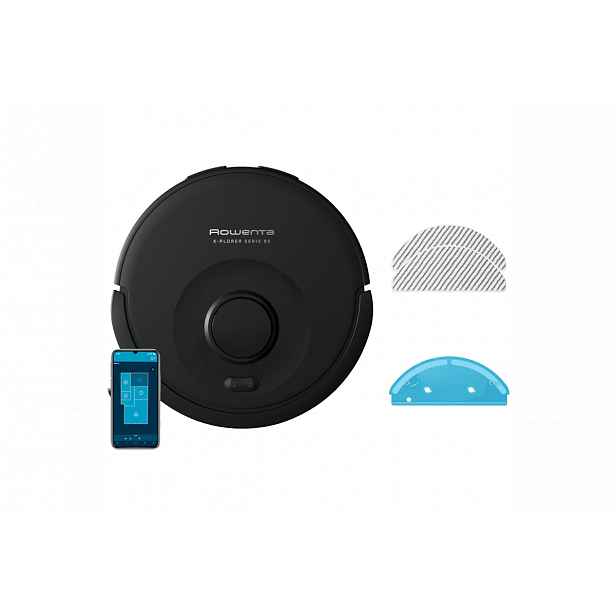 Robotický vysavač Rowenta X-Plorer S85 RR87C5WH Černý