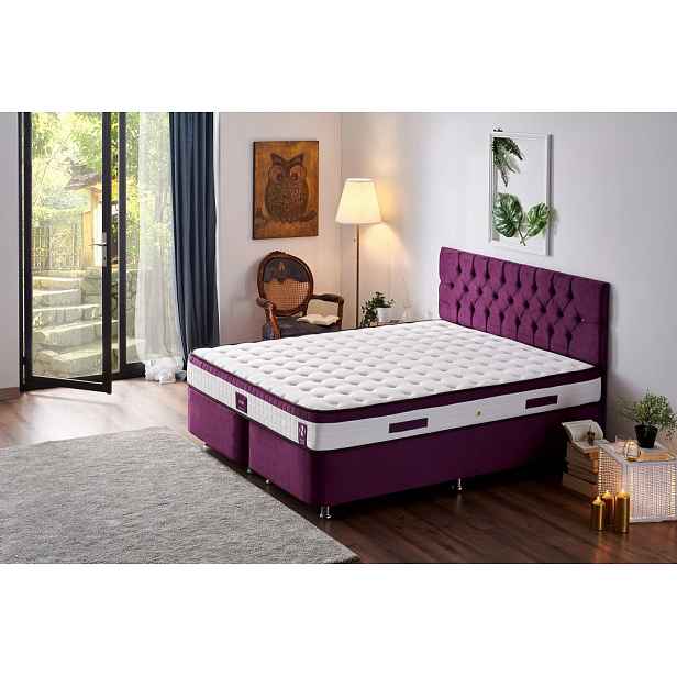 Mattress Violet 140x190 cm Double Size Middle Firm Mattress