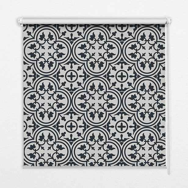 TULUP VNITŘNÍ roleta - okenní roleta - roleta - 80x140 cm - Portugalské dlaždice