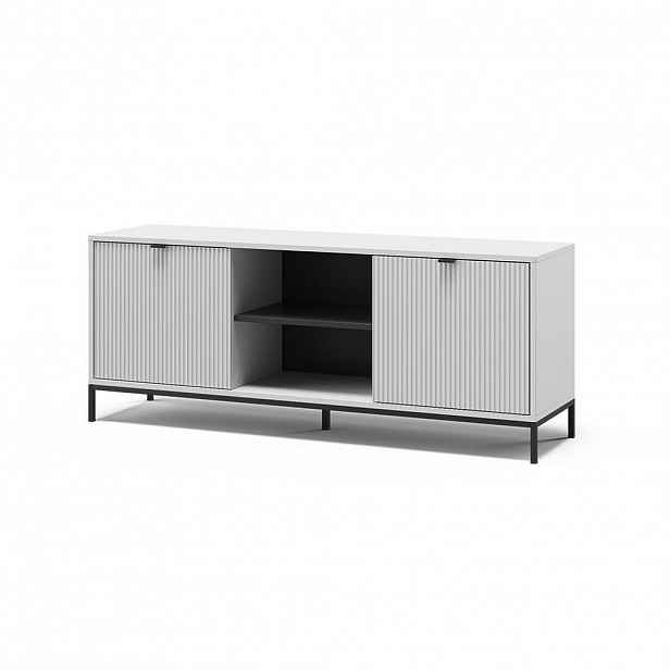 Vicco NÍZKÁ SKŘÍŇKA Eliza Bílá 150 x 60 cm se 2 dveřmi