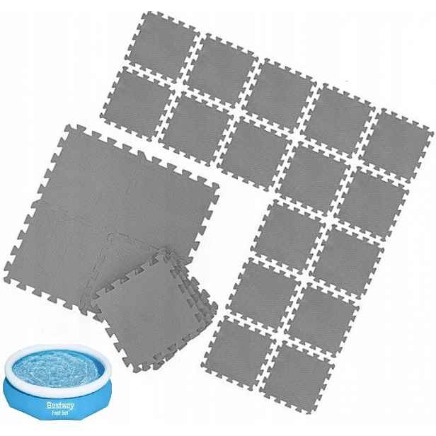 Bestway Rychloupínací Do Bazénu Pěnová Podložka 305 cm 3 m Puzzle Podložka Skladem