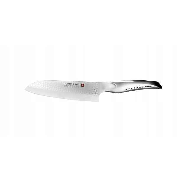 Japonský nůž Santoku 190 Global Sai 03