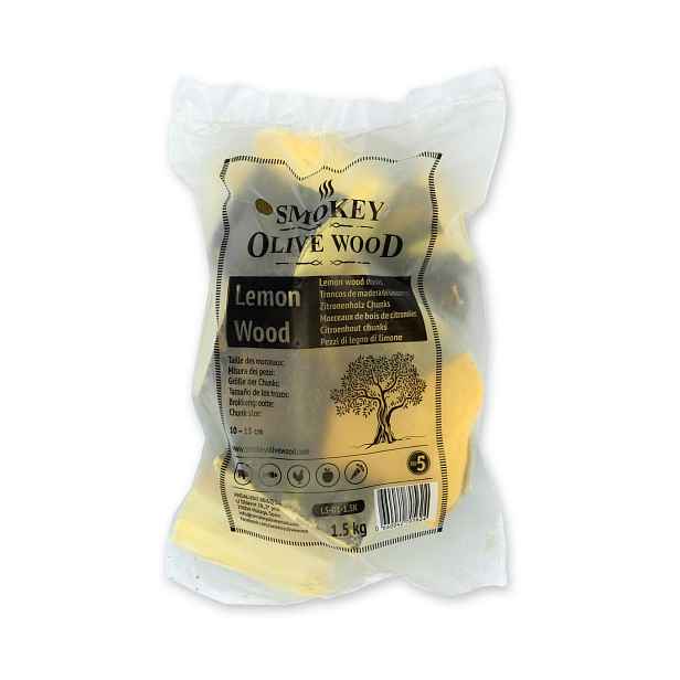Smokey Olive Wood Špalíky k zauzování ze dřeva citrónovníku Hmotnost: 1,5 kg