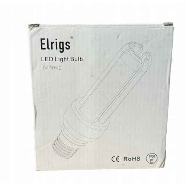Led žárovka E27, 7 W, studená bílá Elrigs