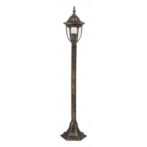 Rabalux Zahradní lampa Milano, antická zlatá, klasická, patice E27, IP43