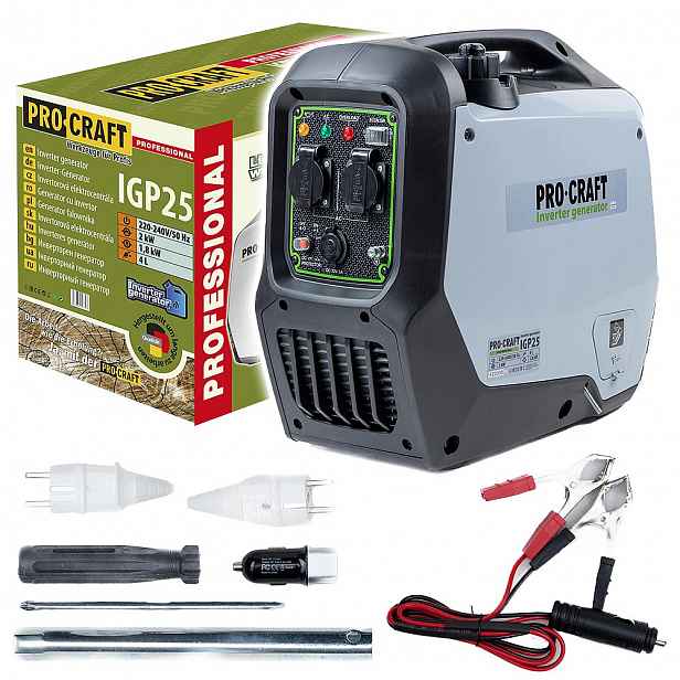 Invertorový generátor Procraft IGP25 2,0 kW