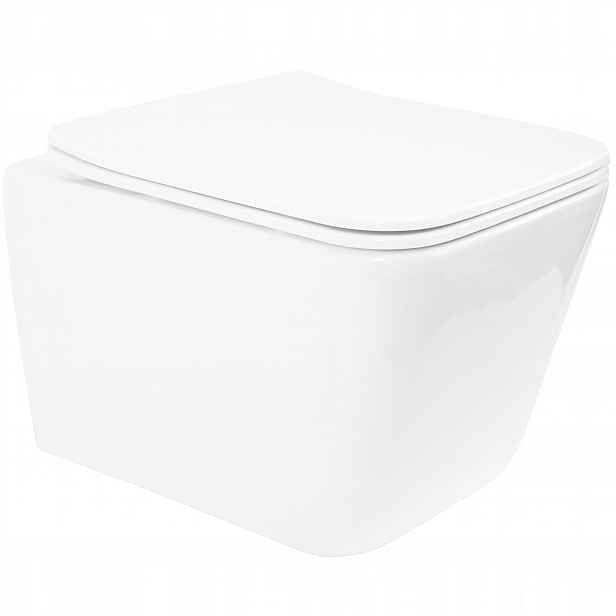 Závěsná Wc Mísa Rea Julio Rimless White Závěsná Mísa Sněhově Bílá
