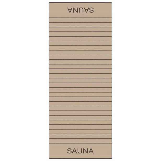 Plážový ručník Balance Sauna 80x200 pískový froté 500 g/m2 100% bavlna