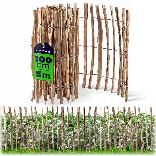 Štaflíkový Plot Zahradní Rolovací Ochranný 500 x 100 4-6 cm