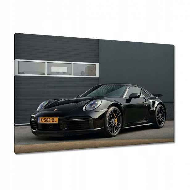 Obrazy 120x80 Černé Porsche Auto