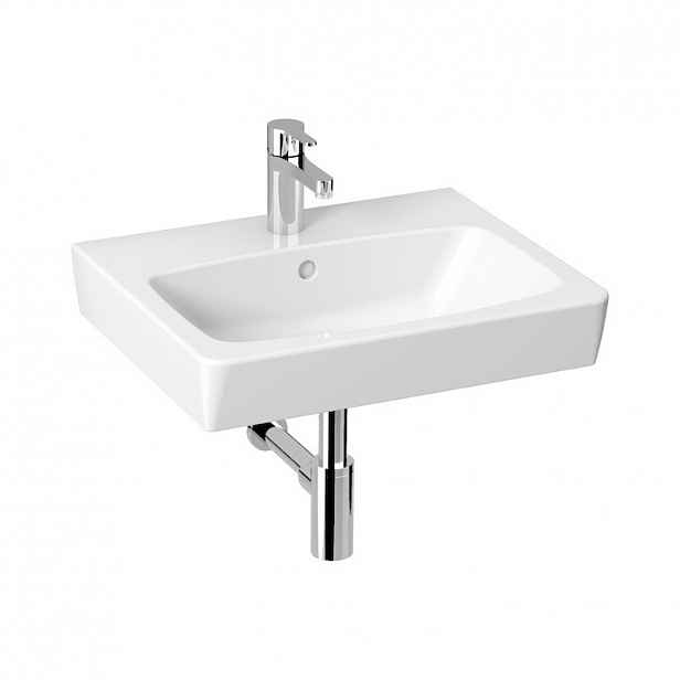 Nábytkové umyvadlo Jika Lyra Plus Viva 60x45 cm otvor pro baterii uprostřed H8103820001041