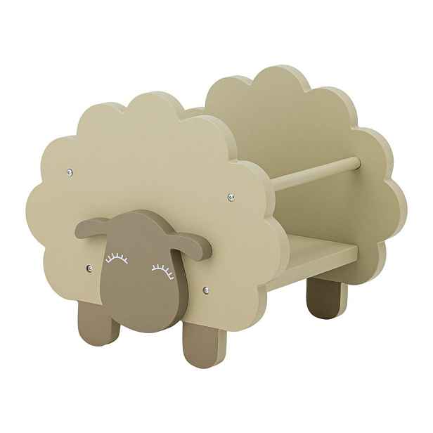 Béžová dětská knihovna 30,5x30x35 cm Dolly – Bloomingville Mini