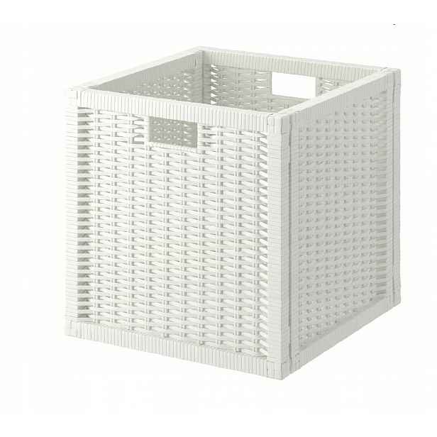 Ikea Branas koš vložka do Kallax nádoby, Bílá 32x34x32 cm