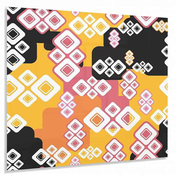 Ochranný Panel 50x60 cm 4 mm Dekorativní Lacobel Do Kuchyně Tvrzený