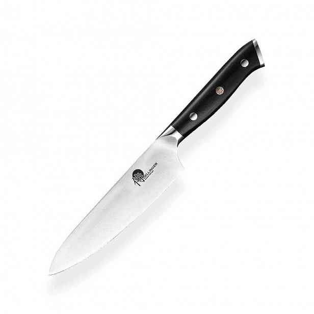Nůž santoku Dellinger German Samurai 133 mm ebenový 1.4116