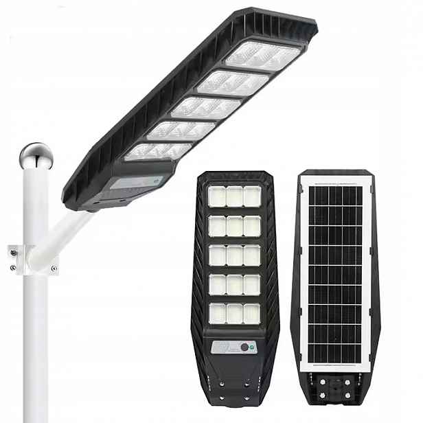 Solární Lampa Led Mocná Vogler 1000W s senzorem pohybu a soumraku Radar