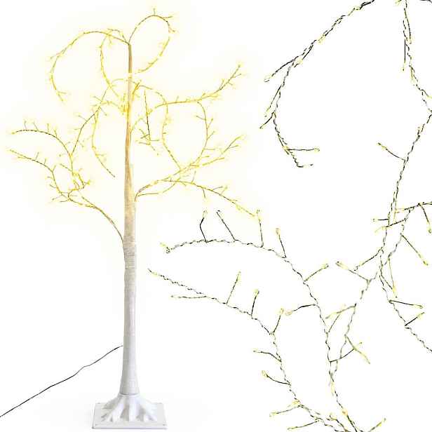 Zahradní dekorace Stromek Vánoční ozdoba do domu 150 Led 120 cm