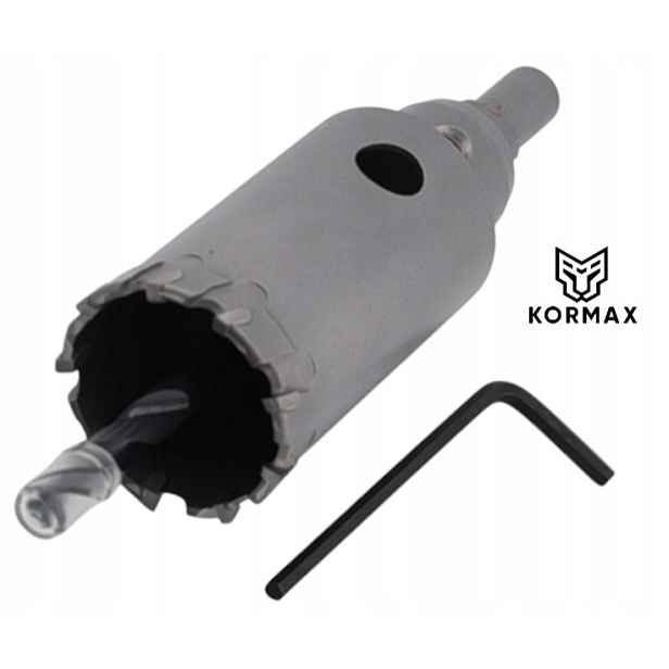 Korunkový Vrták vrták do vrták s karbidem fi 26 mm 26x50 mm Heavy Duty Kormax