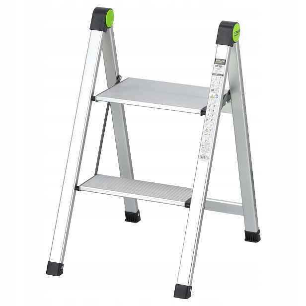 Žebřík 2-stupňový bez úchytu Stalco Perfect S020140402