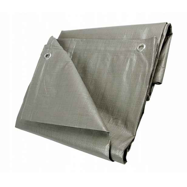 Zesílená plachta 5 × 8 m šedá – 130 g/m2