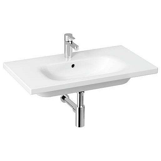 Umyvadlo Jika Mio-N 80x45 cm otvor pro baterii uprostřed H8127160001041